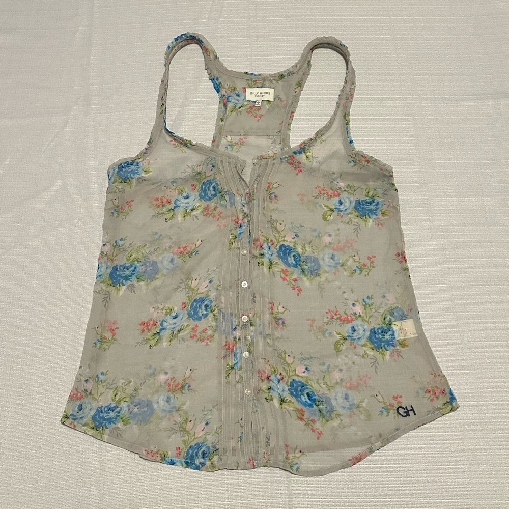 Gilly Hicks Sheer Tank Top